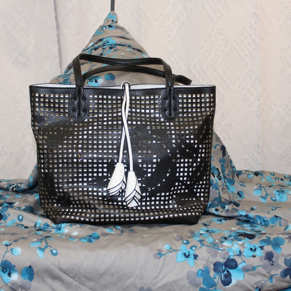 Charming Charlie's 2 Bags in 1. Black & White